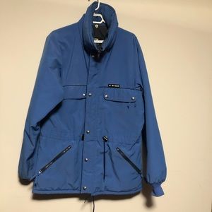 Sun Ice Made In Canada Winter Coat Jacket Long Sleeve Mock Neck Pockets Boxy C